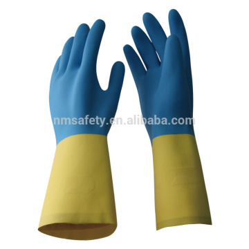 NMSAFETY mano de obra guantes de seguridad látex